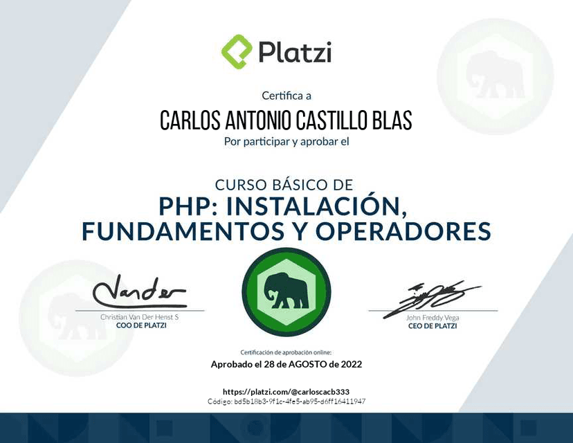 card image