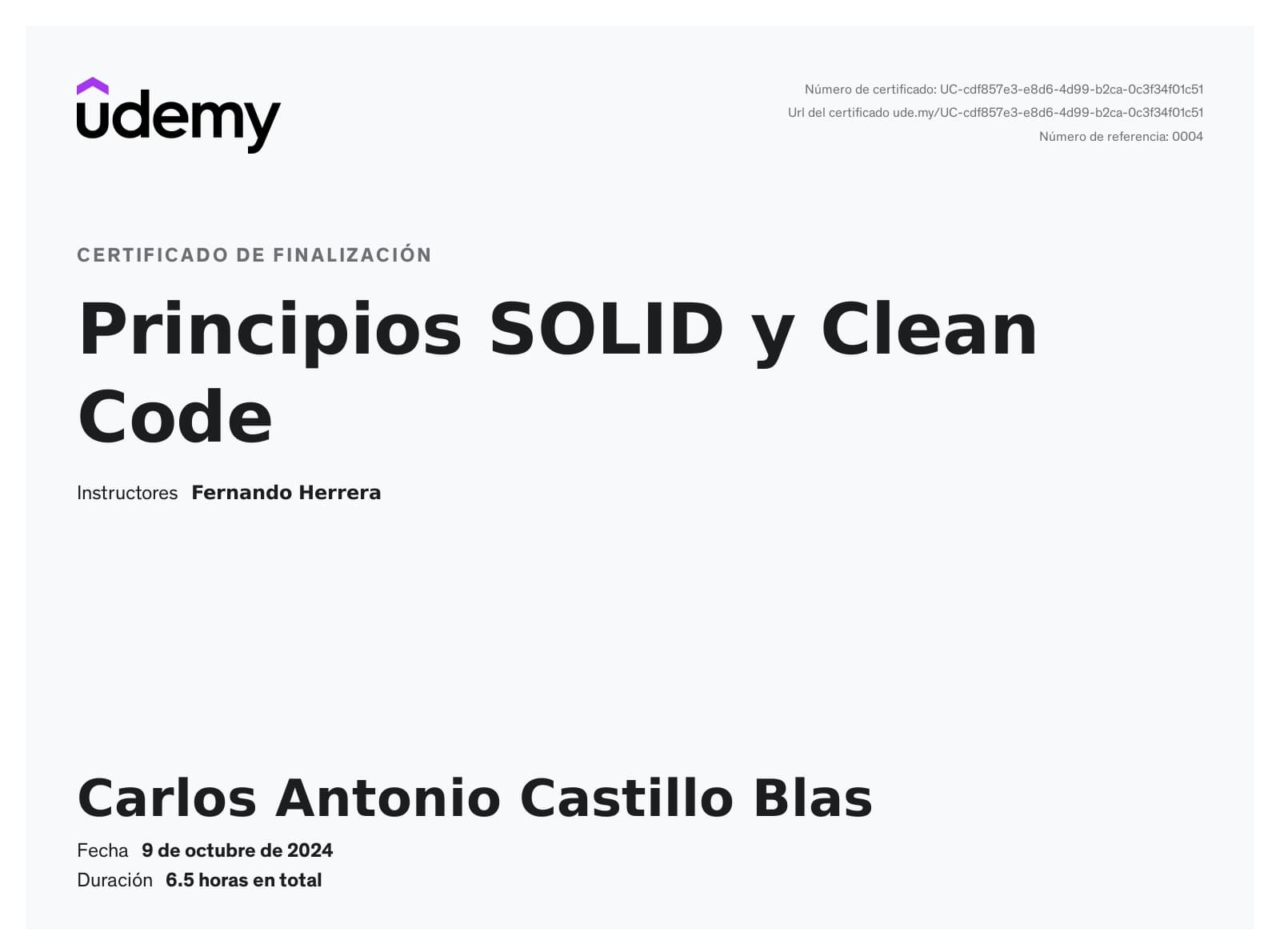 Principios SOLID y Clean Code